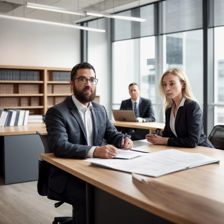 Legal consultation in Toronto office